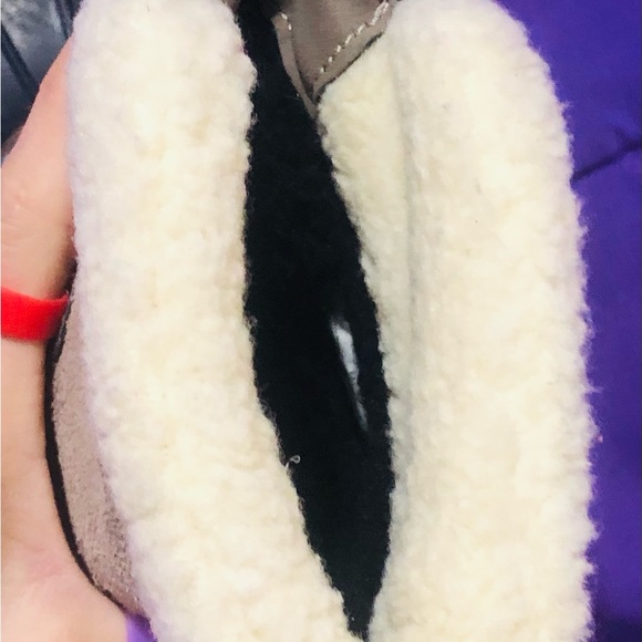 YOUTH GIRLS Suede Leather Winter Warm THERMOLITE Snow Boots Sz 13 - Picture 7 of 8